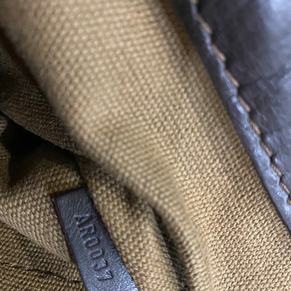 Louis Vuitton brown leather 13” messenger bag - Picture 6 of 10